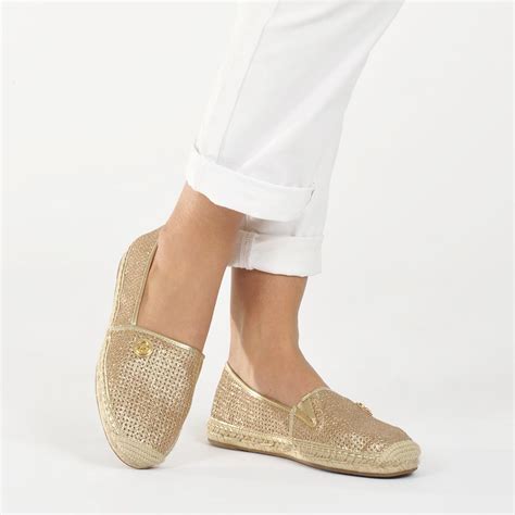 michael kors kendrick slip on gold|Kendrick Canvas Slip.